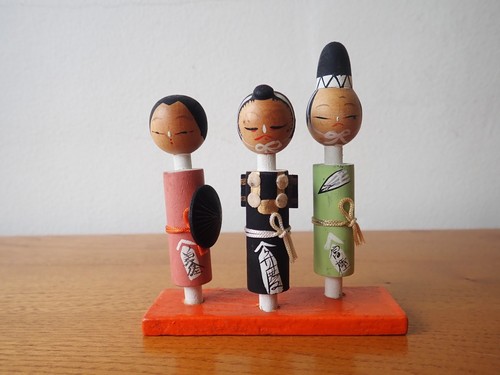 Vintage japanese kokeshi - vintage,