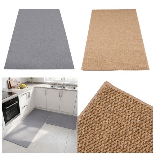 Faux sisal rug latex backin - faux,
