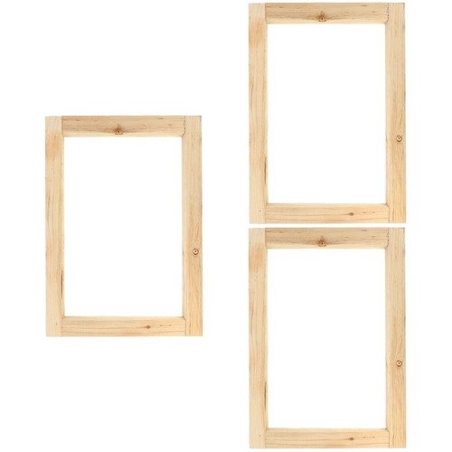 3pcs screen printing frame - 3pcs,
