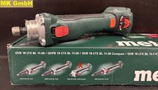 Metabo GVB 18 LTX BL 11-28 Compact Cordless Straight Grinder 18V Solo, GVB18LTXBL11-28