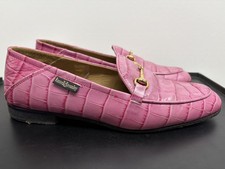 Russell & Bromley Pink Croc