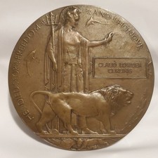 WW1 Dead Man's Penny Memorial