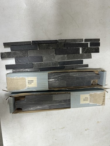 Slate brickbond border - 8x,