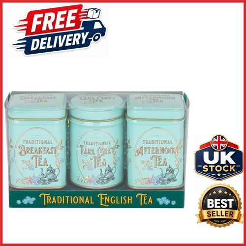 Vintage tea tins set - vintage,