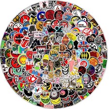 200 X Rock Stickers Lot Heavy