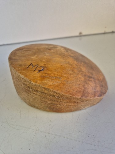 Wooden hat block - , millinery