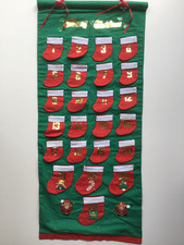 Ready made Fabric Advent Calendar to fill with your own gifts