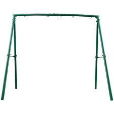 440lbs Steel Swing Frame Playground Metal A-Frame Indoor Heavy Duty Swing Stand