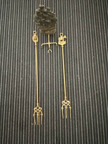 Brass fireside companion - brass,