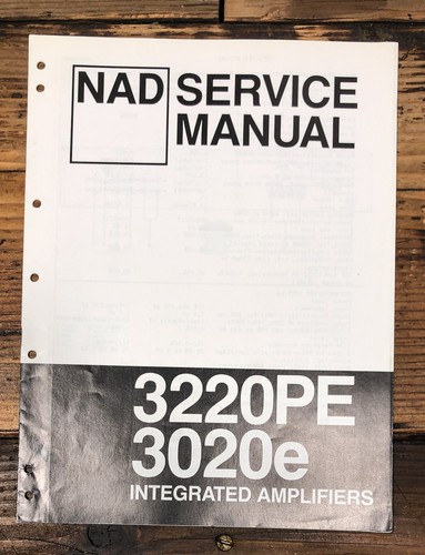 Nad model 3220pe - model,
