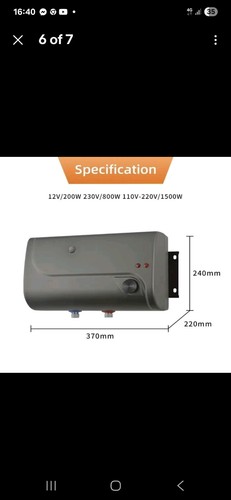 Campervan litre 12v 230v - campervan, 6