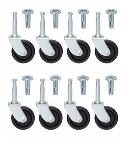 8pcs furniture castors wheels - 8pcs,