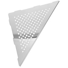  No-Drill Bathroom Corner Shelf Stainless Steel Triangular Wall Mount Shower