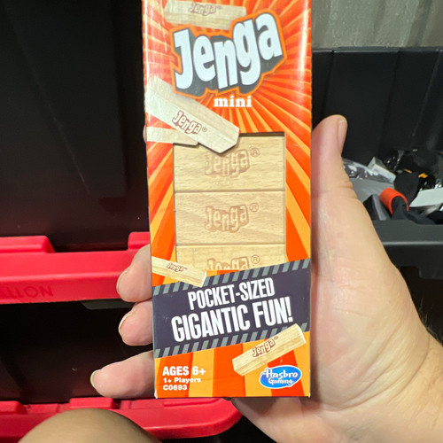 Hasbro gaming jenga mini - gaming,