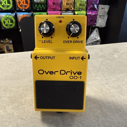 Boss over drive pedal - od-1,