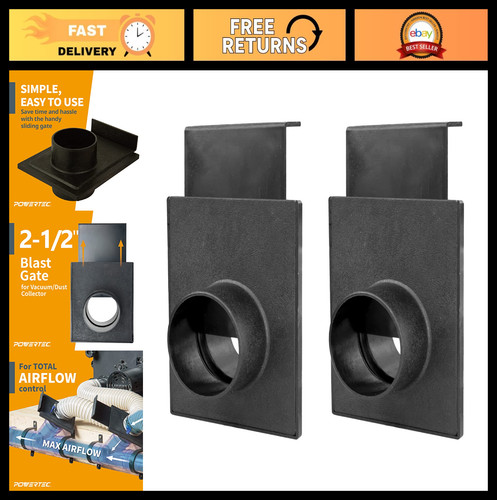 Blast gate for - blast, dust