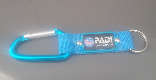 New padi blue carabiner - padi,