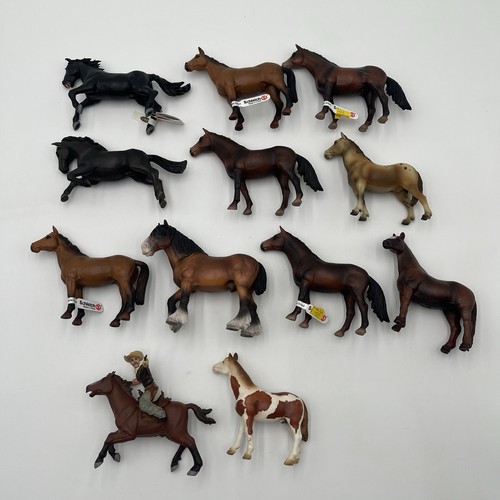 Vtg schleich papo horses pony - schleich,
