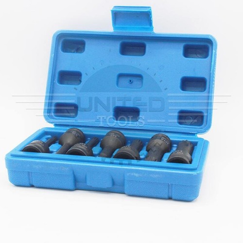 7pc impact spline - 7pc, 3/8