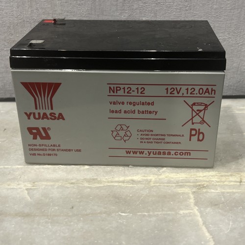 Yuasa np12 sealed lead - sealed, acid