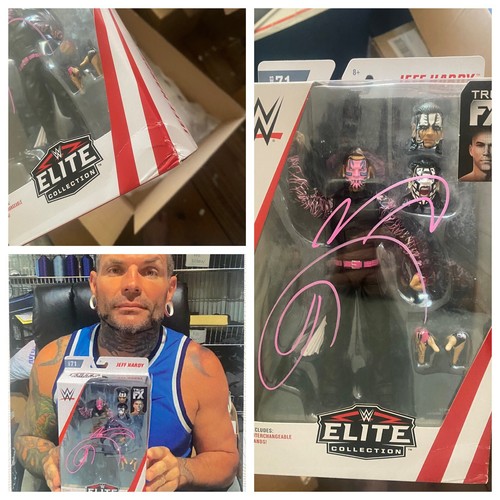 Autographed jeff hardy elite - autographed,
