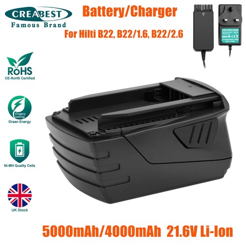 5000mah 0ah ion - 5000mah/4.0ah, li-ion