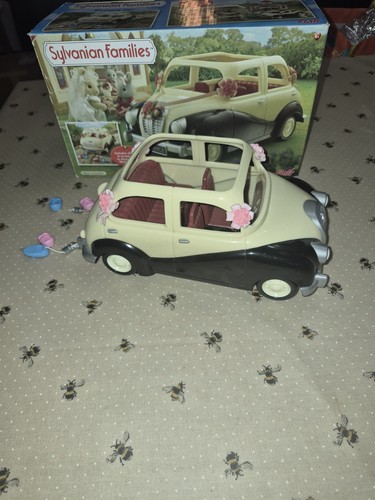 Sylvanian families wedding car - sylvanian,