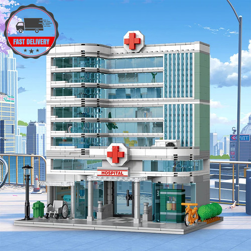 City hospital modular building - hospital,