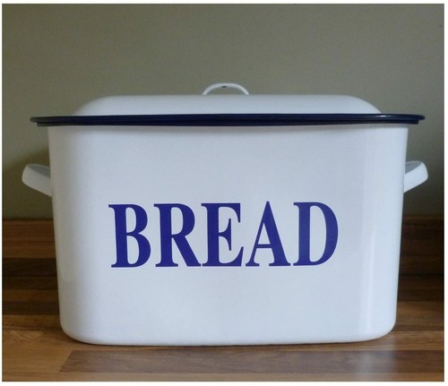 Falcon white enamel with blue - white,