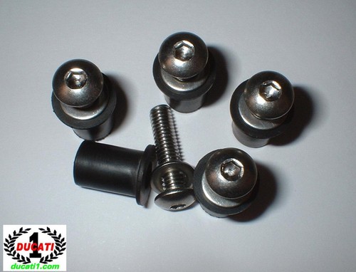 Rubber well nuts fasteners - m5,