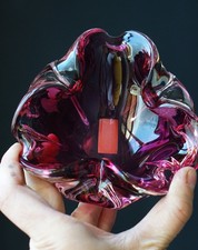 Vintage Cranberry Art Glass