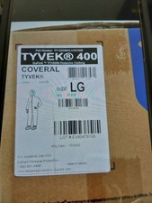 Tyvek  400.   TY122SWHLG002500. LG.  25 Pcs