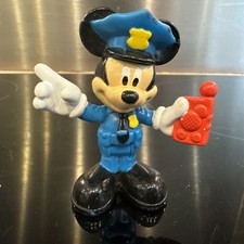 DISNEY MICKEY MOUSE CLUBHOUSE SAVE THE DAY POLICE FIGURE CAKE TOPPER 2.5" 2011