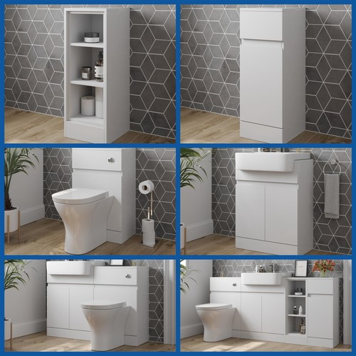 Bathroom vanity toilet - vanity, storage