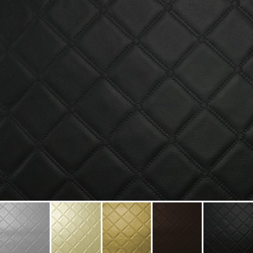 Diamond stitch embossed vinyl - diamond,