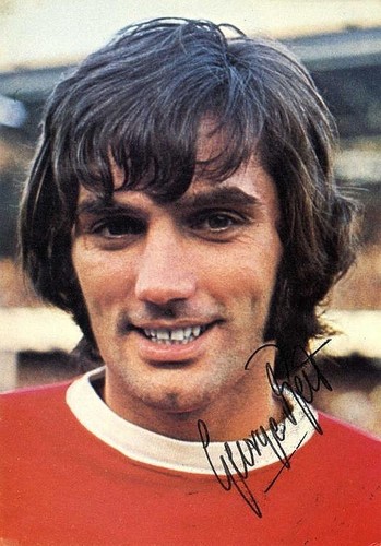George best signed - george,