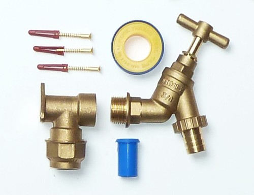 25mm mdpe outside tap kit - 25mm,