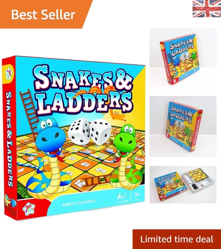 Classic snakes ladders game - classic, &