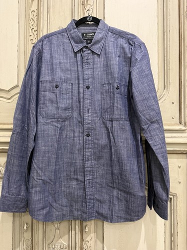 Filson chambray button - filson,