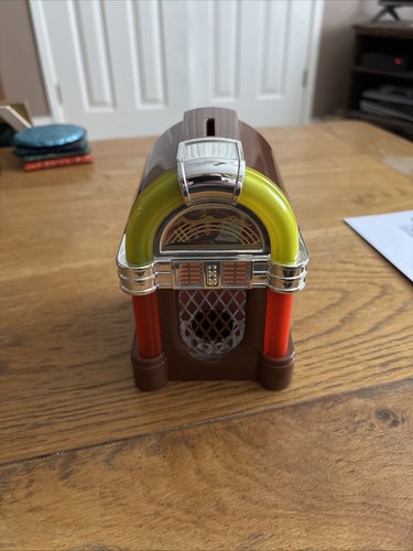Jukebox moneybox plastic retro - jukebox,