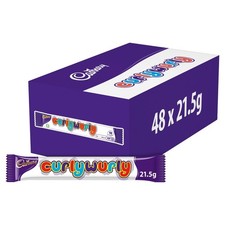 Cadbury Curly Wurly Chocolate Bars 48 x 21.5g – UK Stock – Full Box Treats