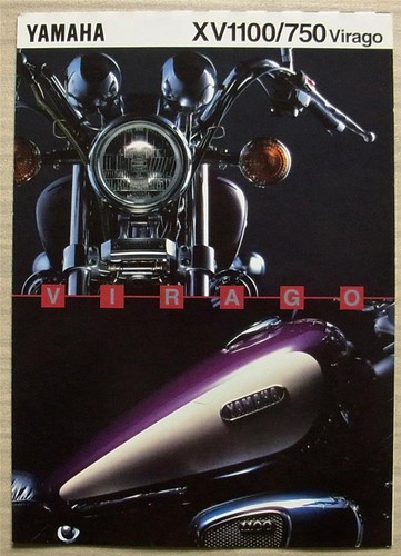 Yamaha xv1100 750 virago - yamaha, xv1100/750