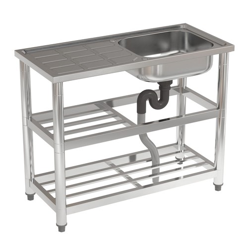 Commercial kitchen sink - kitchen,