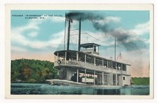 Steamer "Winnebago" at the Dells, Wisconsin ca.1910