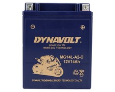 Dynavolt Motorbike MG14L-A2 Battery 12V Fits Kawasaki ZXR 750 ZX750H2 1990-1990