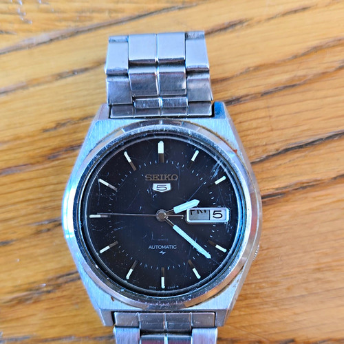 Seiko automatic black dial - 5,