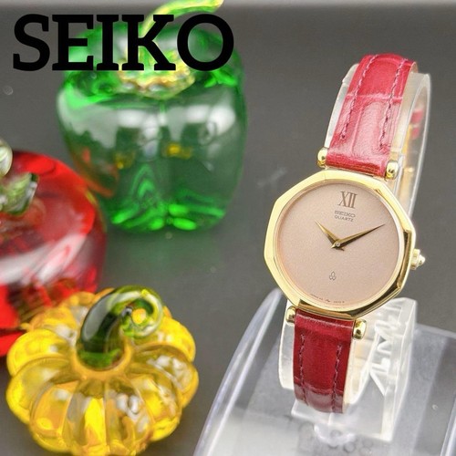 Rare old seiko - octagon, brown