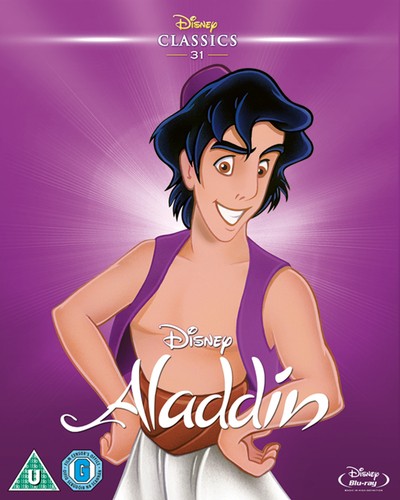 Aladdin blu ray ron - aladdin,