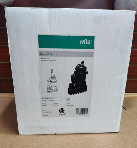 Wilo submersible sump pump 3 - wilo, 1/3