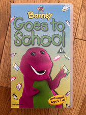 Barney Goes to School VHS